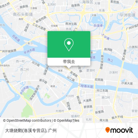 大塘烧鹅(洛溪专营店)地图