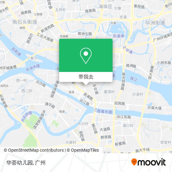华荟幼儿园地图