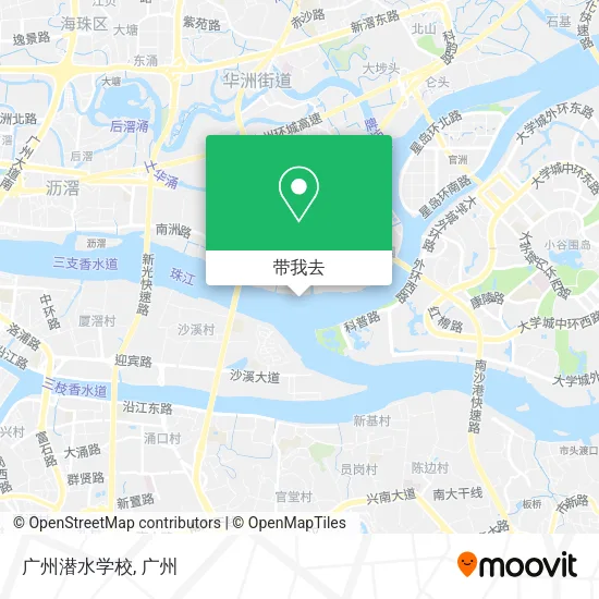 广州潜水学校地图
