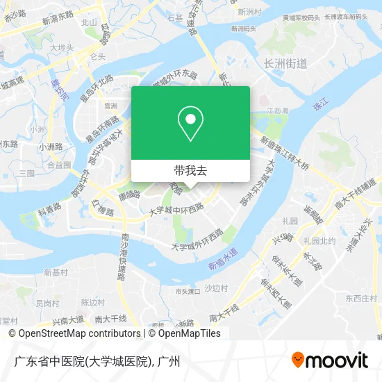 广东省中医院(大学城医院)地图