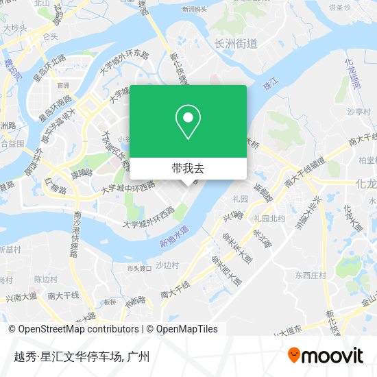 越秀·星汇文华停车场地图
