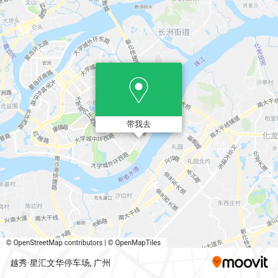越秀·星汇文华停车场地图