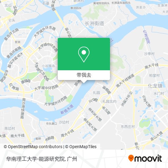 华南理工大学-能源研究院地图