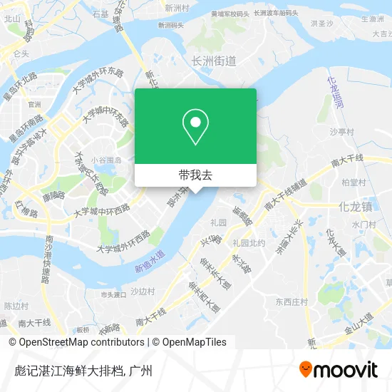 彪记湛江海鲜大排档地图