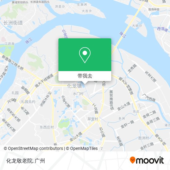化龙敬老院地图