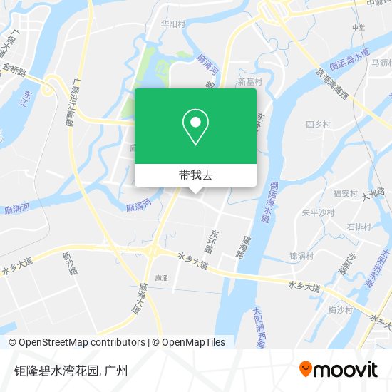 钜隆碧水湾花园地图