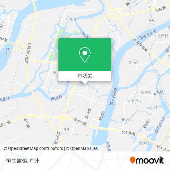 恒生旅馆地图