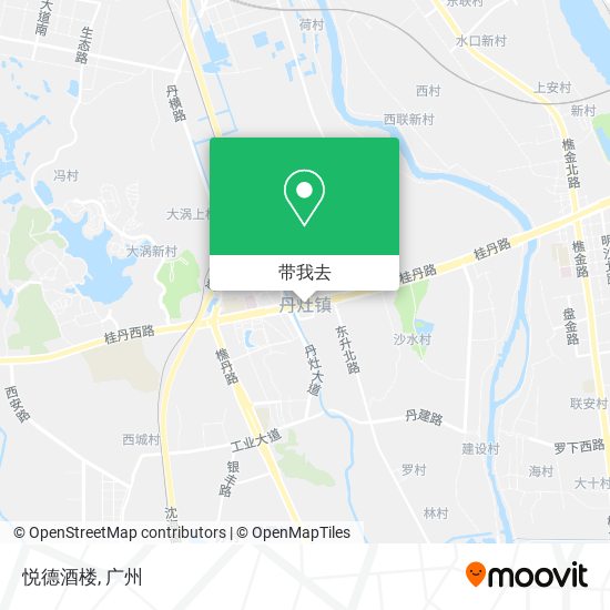 悦德酒楼地图