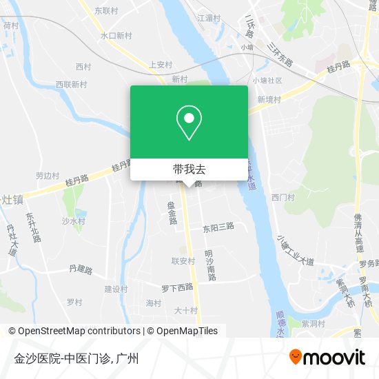 金沙医院-中医门诊地图