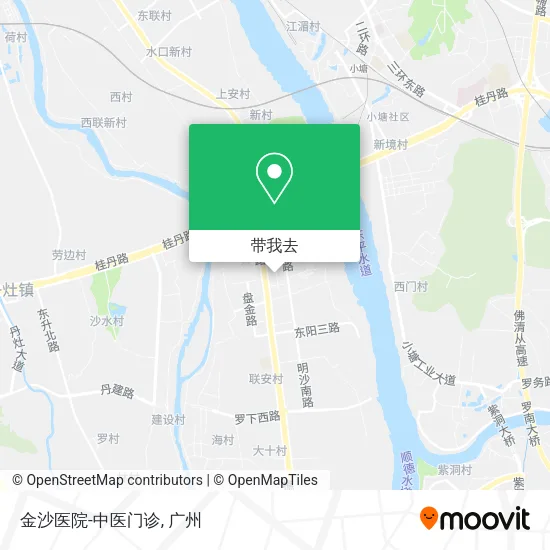金沙医院-中医门诊地图