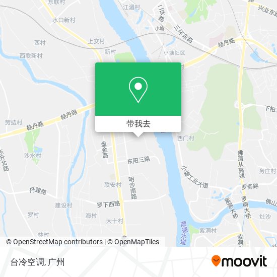 台冷空调地图