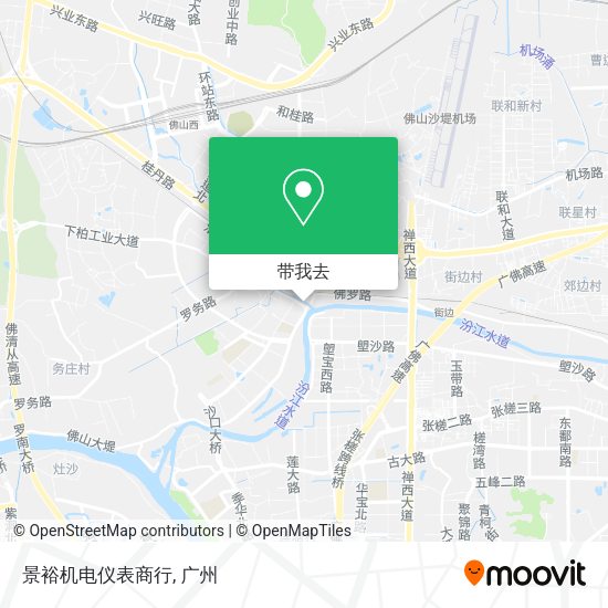 景裕机电仪表商行地图