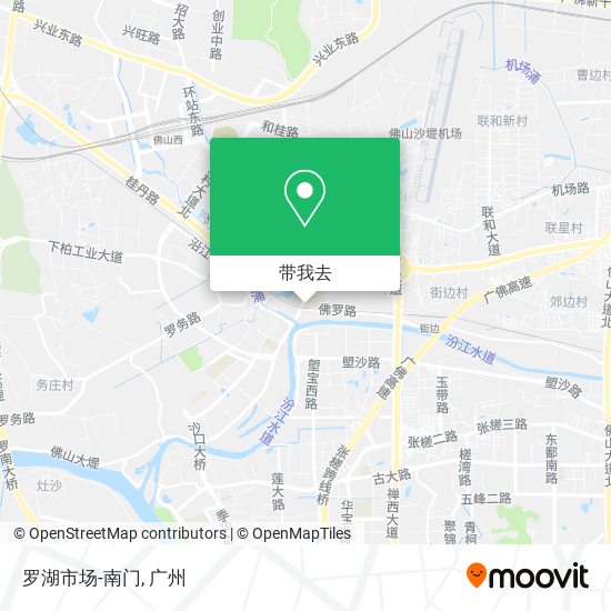 罗湖市场-南门地图