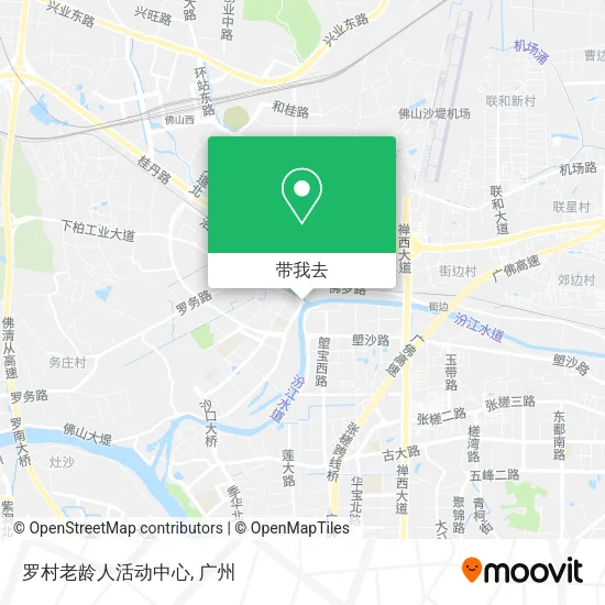 罗村老龄人活动中心地图