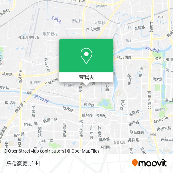 乐信豪庭地图