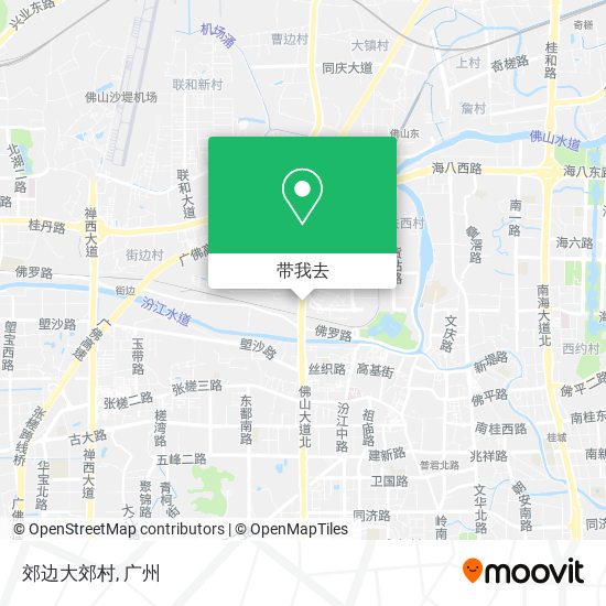 郊边大郊村地图