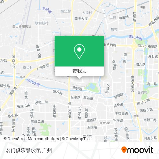 名门俱乐部水疗地图
