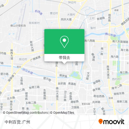 中利百货地图