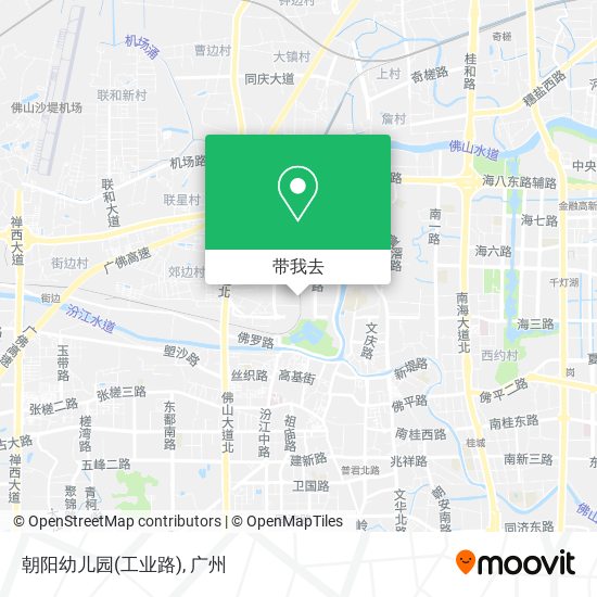 朝阳幼儿园(工业路)地图