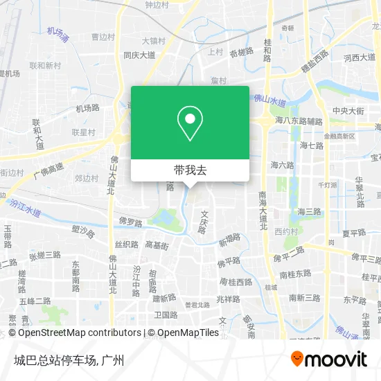 城巴总站停车场地图