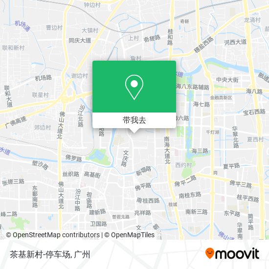 茶基新村-停车场地图