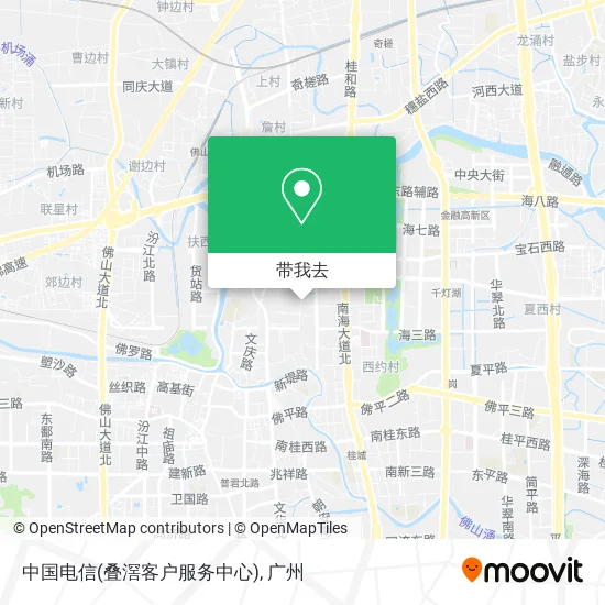 中国电信(叠滘客户服务中心)地图