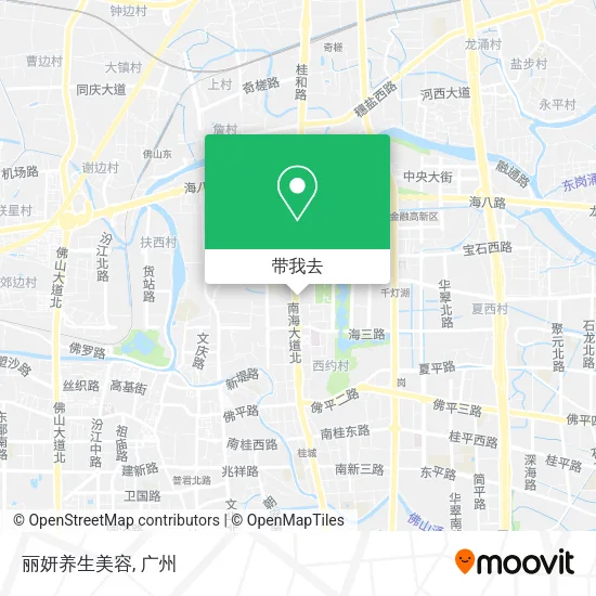 丽妍养生美容地图