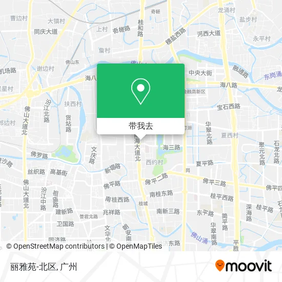 丽雅苑-北区地图