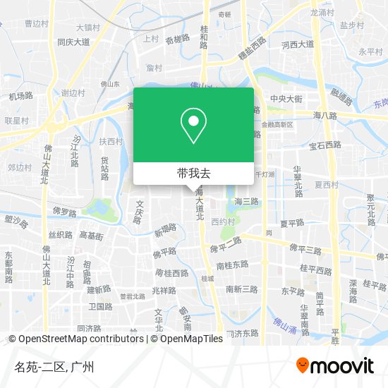 名苑-二区地图
