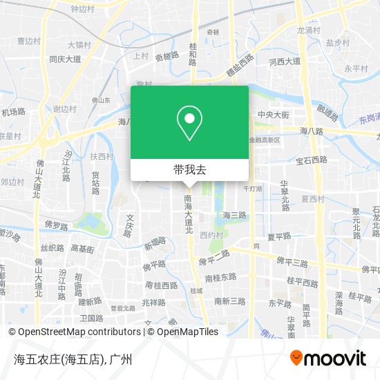 海五农庄(海五店)地图