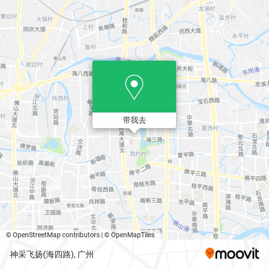 神采飞扬(海四路)地图