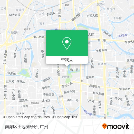 南海区土地测绘所地图