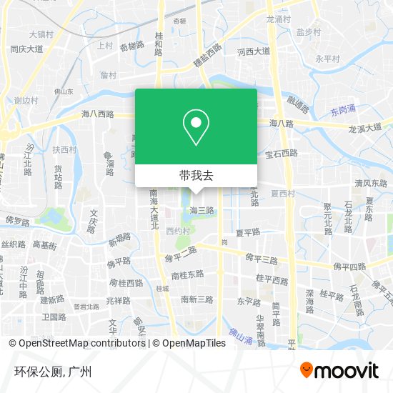 环保公厕地图