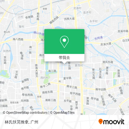 林氏扶芫推拿地图