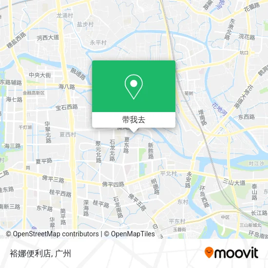 裕娜便利店地图