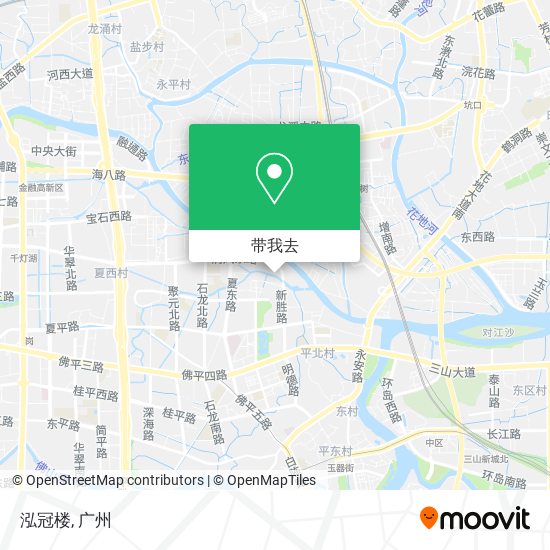 泓冠楼地图