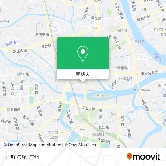 海晖汽配地图