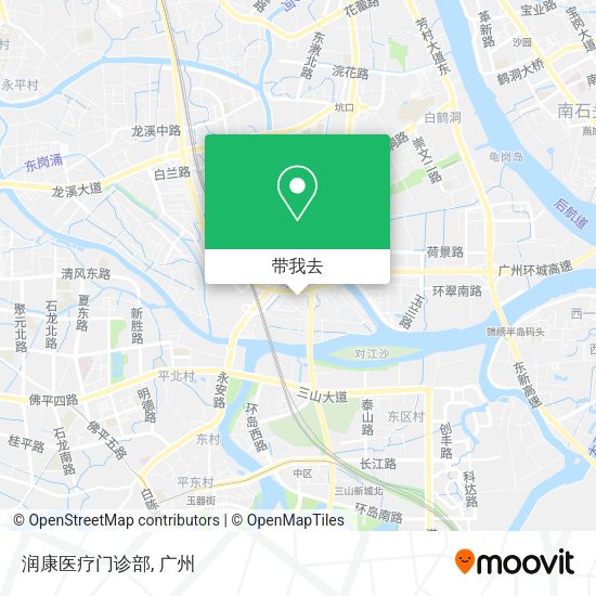 润康医疗门诊部地图