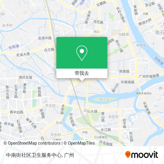中南街社区卫生服务中心地图