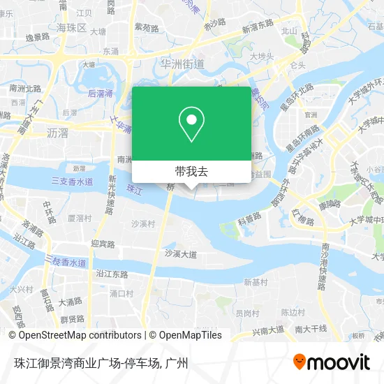 珠江御景湾商业广场-停车场地图
