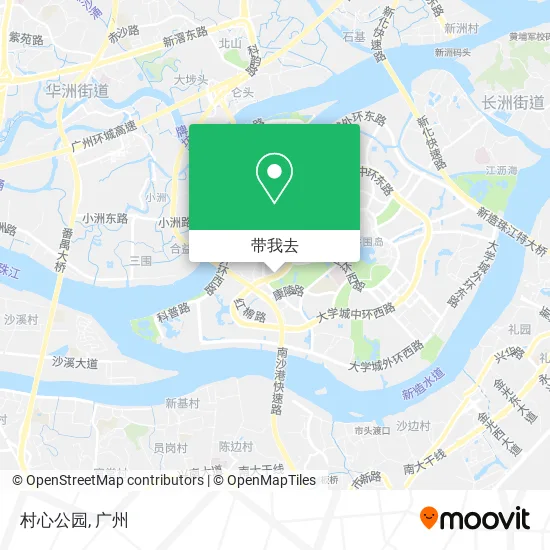 村心公园地图