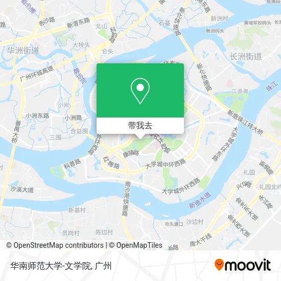 华南师范大学-文学院地图