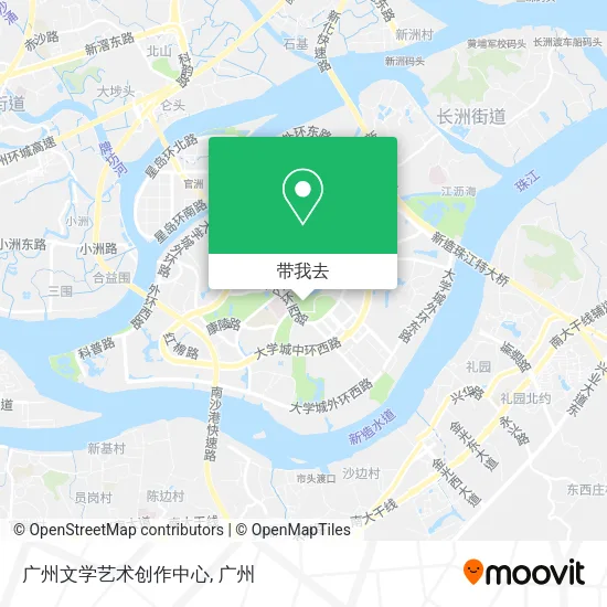 广州文学艺术创作中心地图