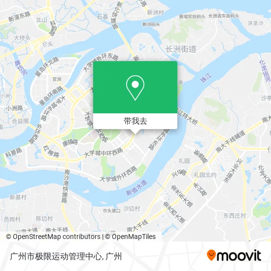 广州市极限运动管理中心地图