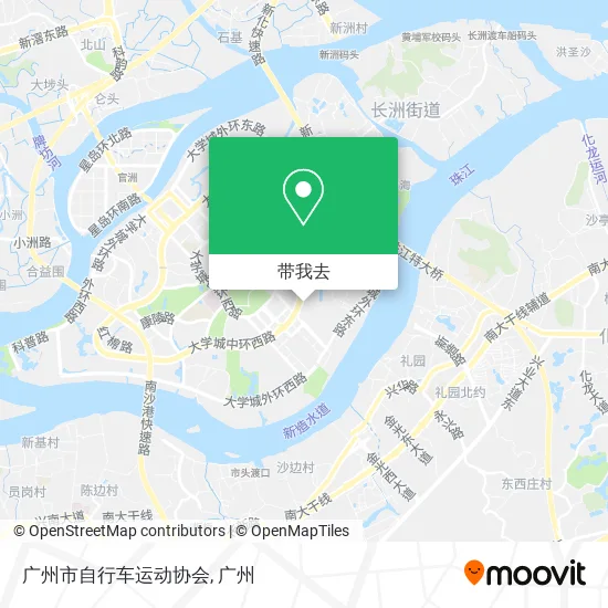 广州市自行车运动协会地图