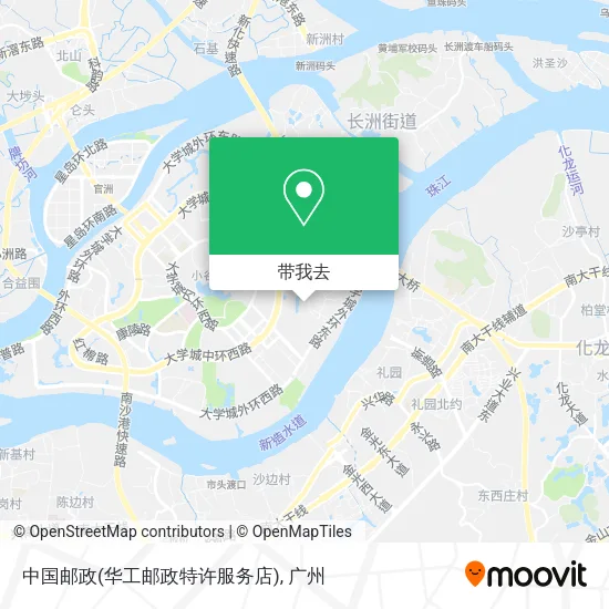 中国邮政(华工邮政特许服务店)地图