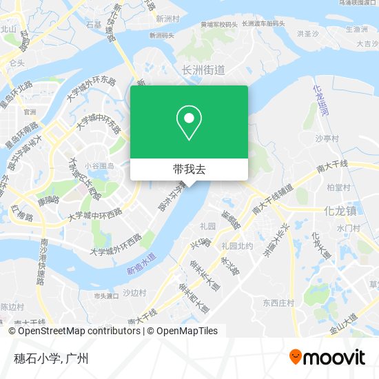 穗石小学地图