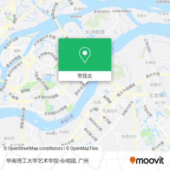 华南理工大学艺术学院-合唱团地图