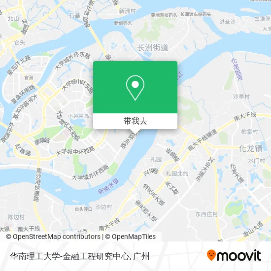 华南理工大学-金融工程研究中心地图