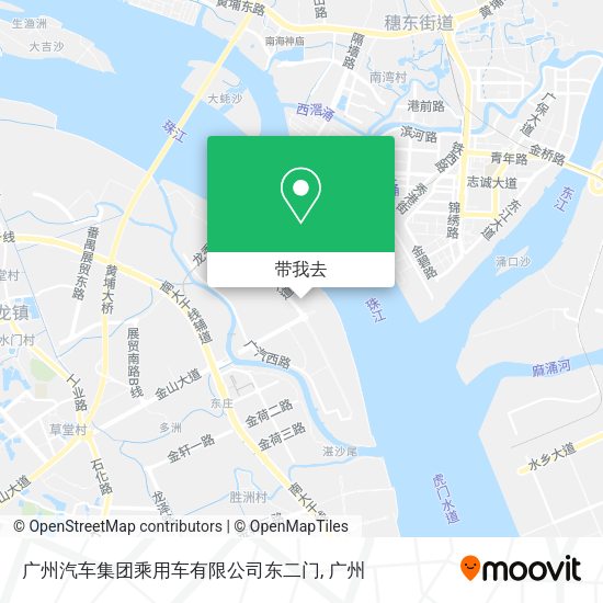广州汽车集团乘用车有限公司东二门地图